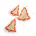 Felted Star/Bell Decorative Hanging Trio